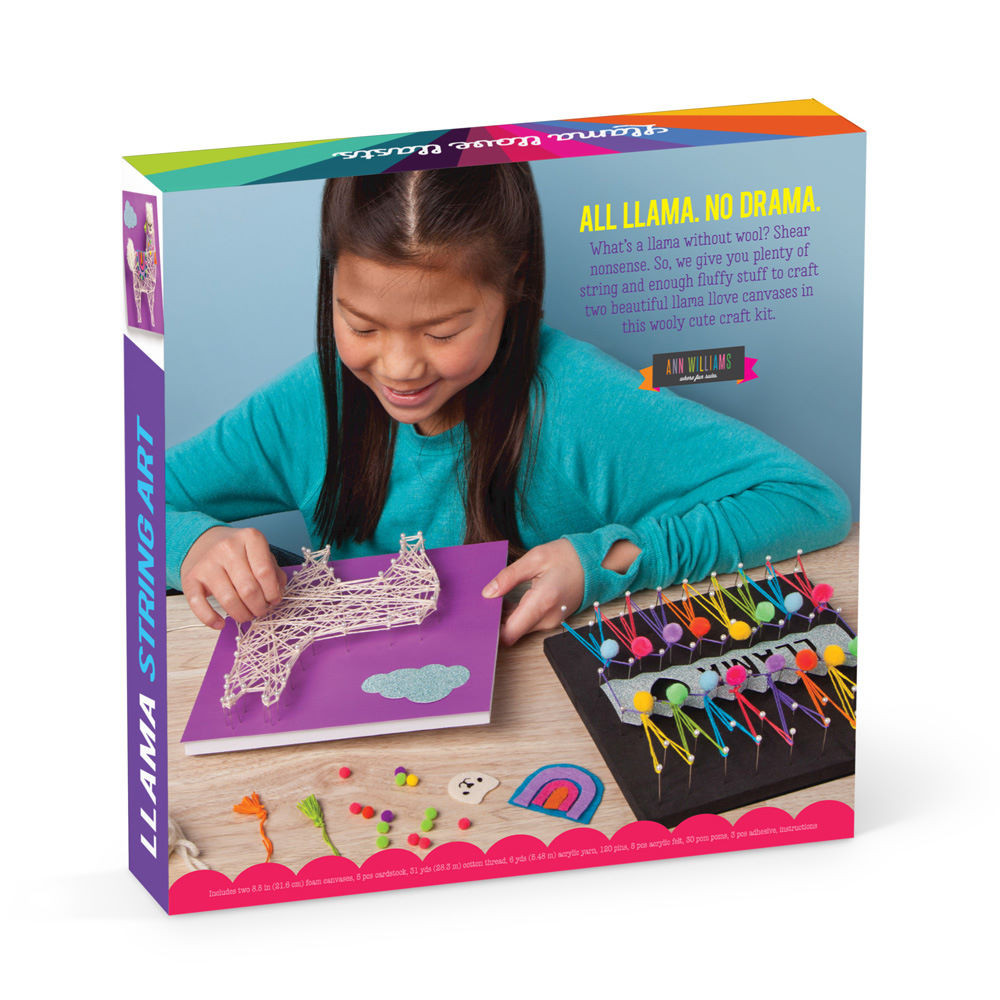 Craft-tastic Llama String Art Kit - MACkite Craft-tastic Llama String Art Kit - MACkite