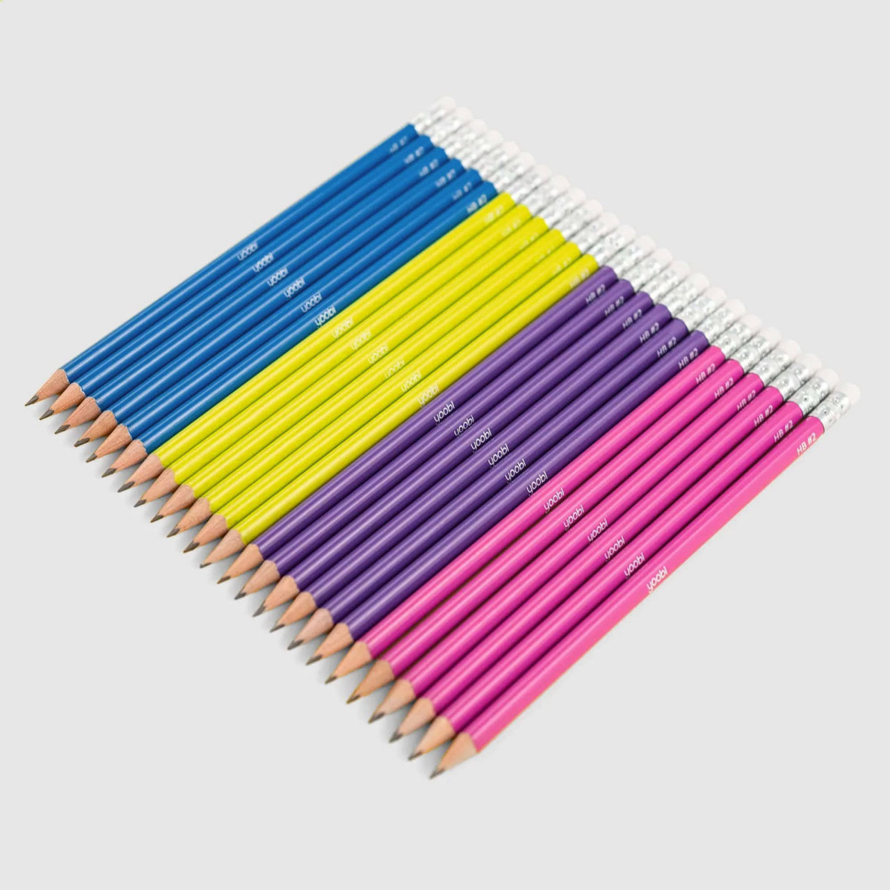 Yoobi 24pk No. 2 Pencils - Brights - MACkite