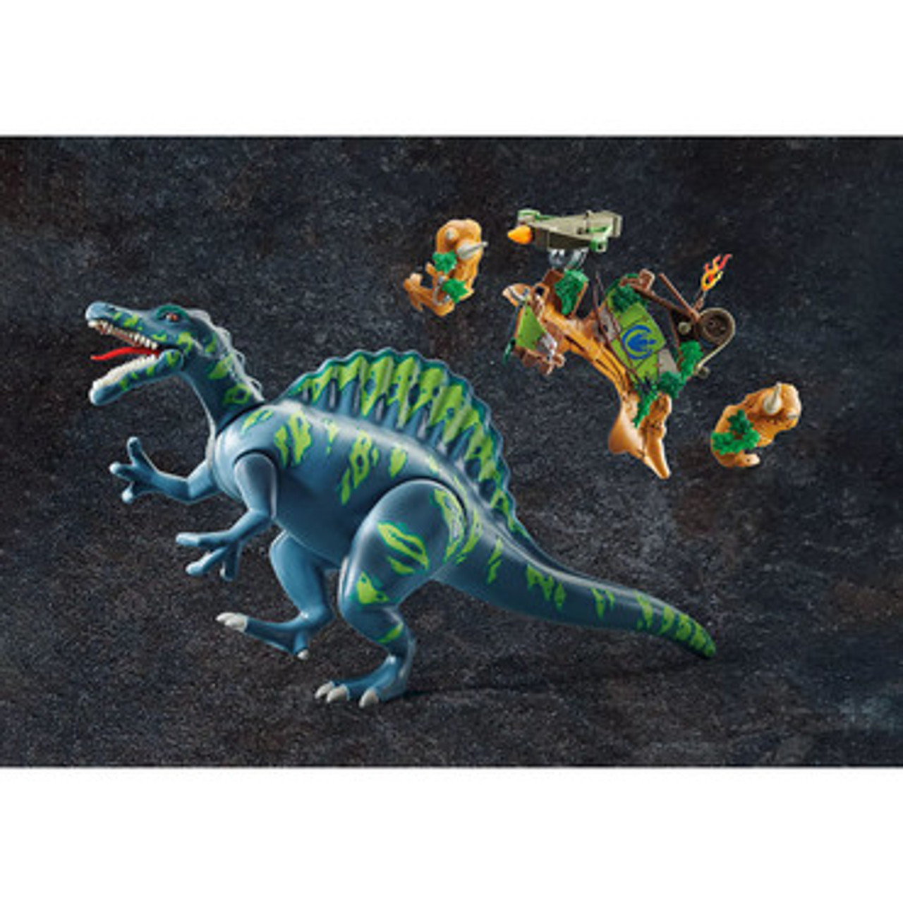 Playmobil Dino Rise Spinosaurus Pouvoir De Double Défense