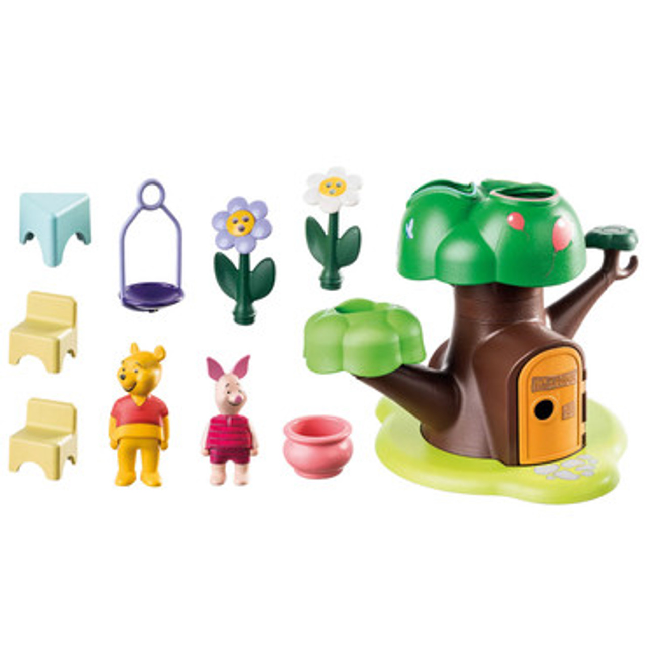 Playmobil 1-2-3 Disney - Pooh and Piglet's Tree House