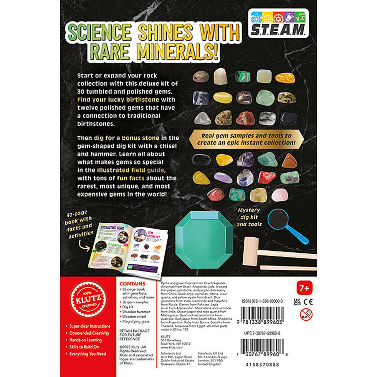 Ultimate Gemstone and Dig Kit - Klutz STEAM Lab - MACkite