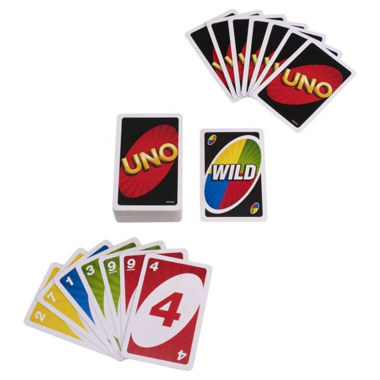 UNO Card Game with Customizable Wild Cards - MACkite