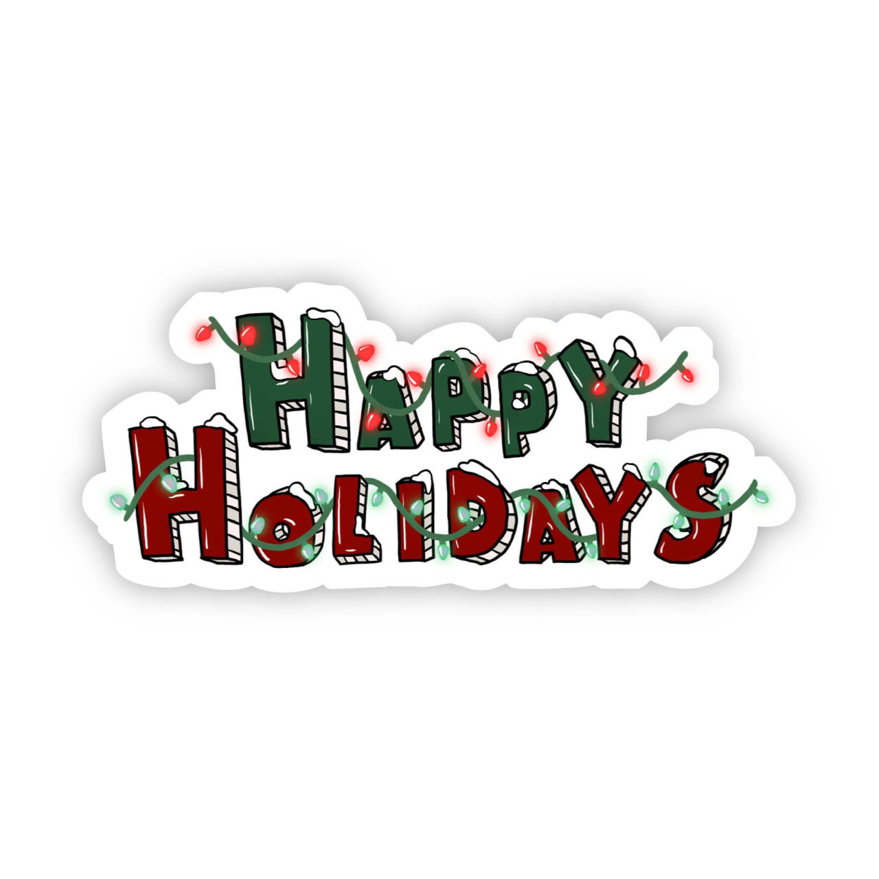 Spring Holiday Sticker Happy Holidays Sticker - MACkite