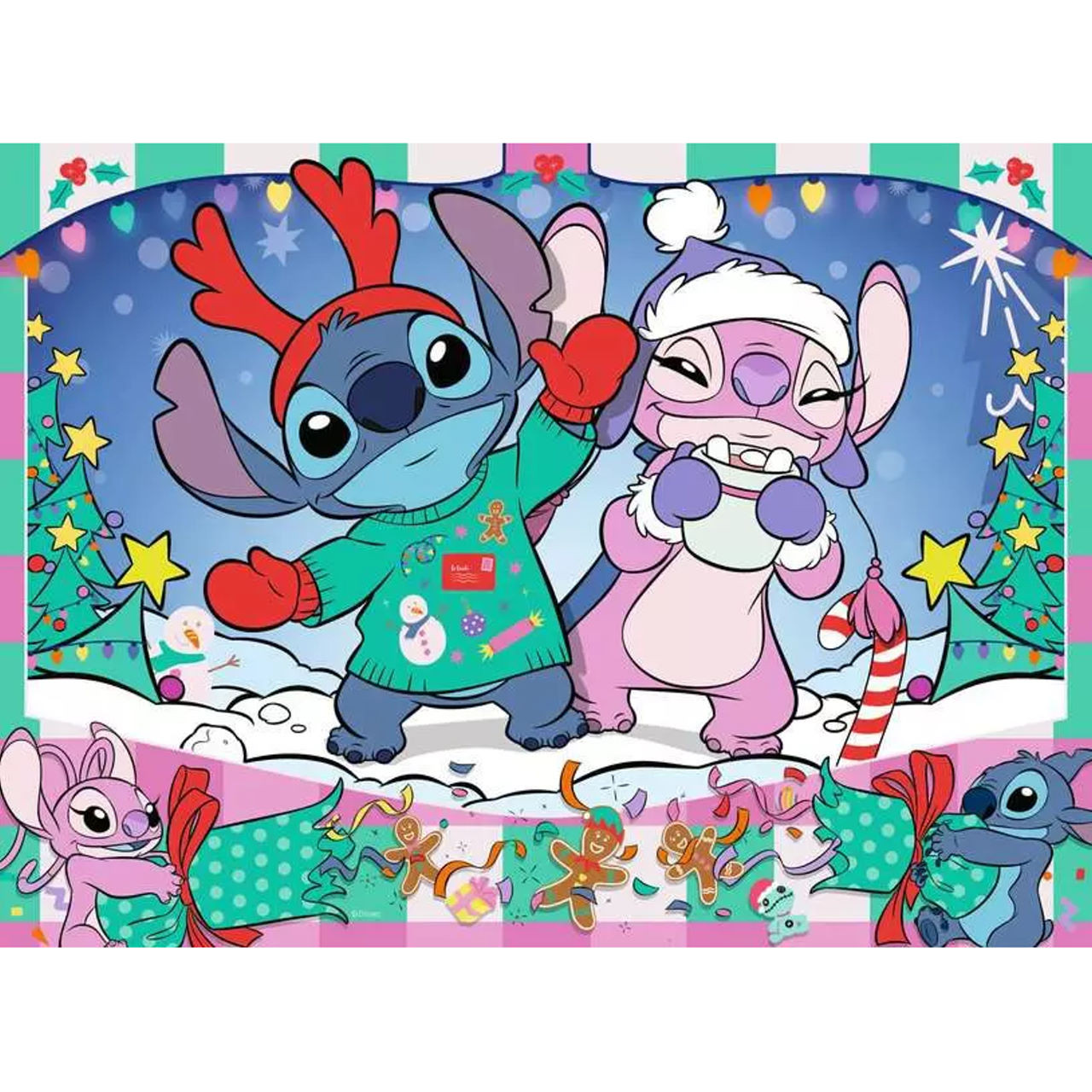 Disney Stitch Christmas 100pc XXL Puzzle - MACkite