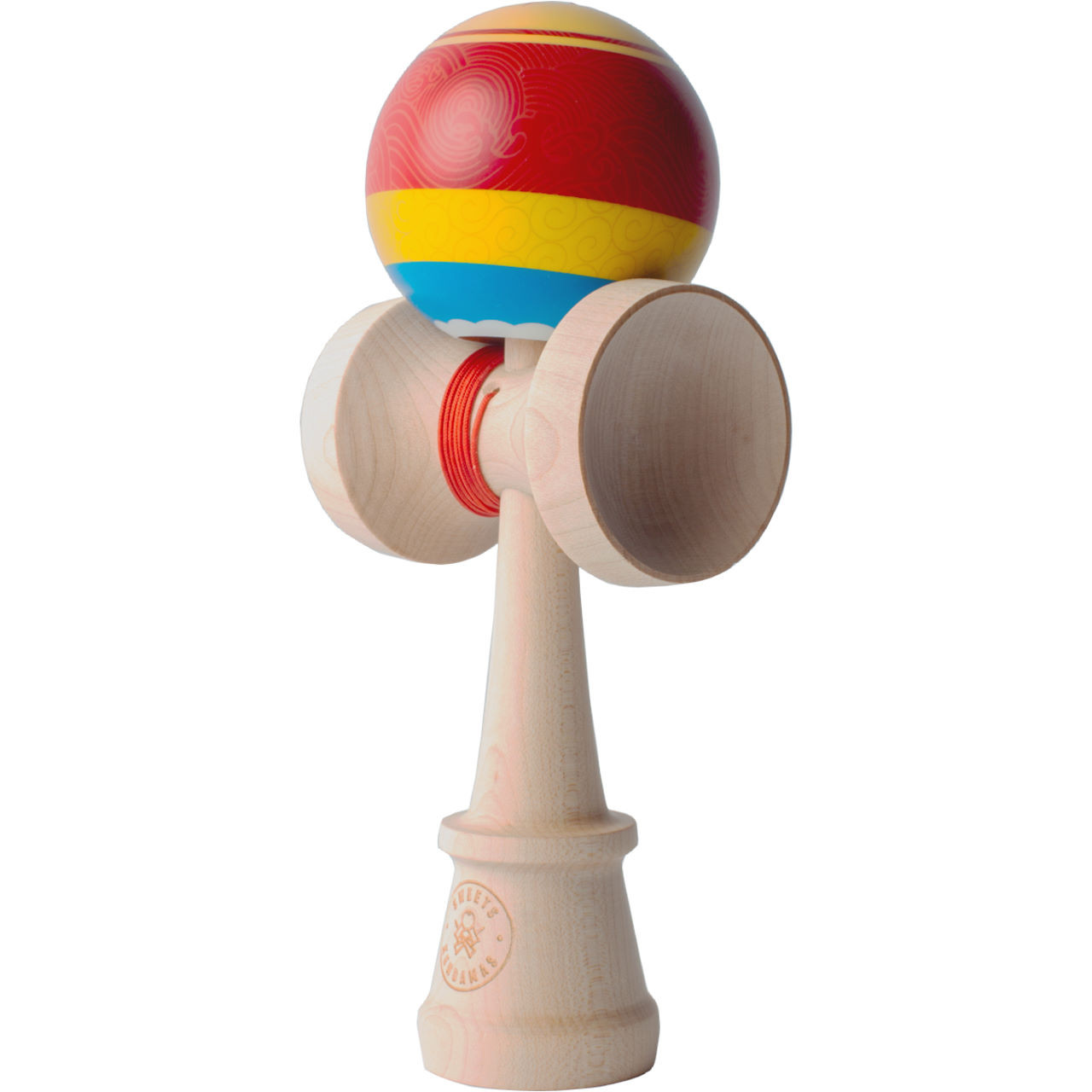 Sweets Lab Kendama - V37 - The Captain Sticky Clear - MACkite