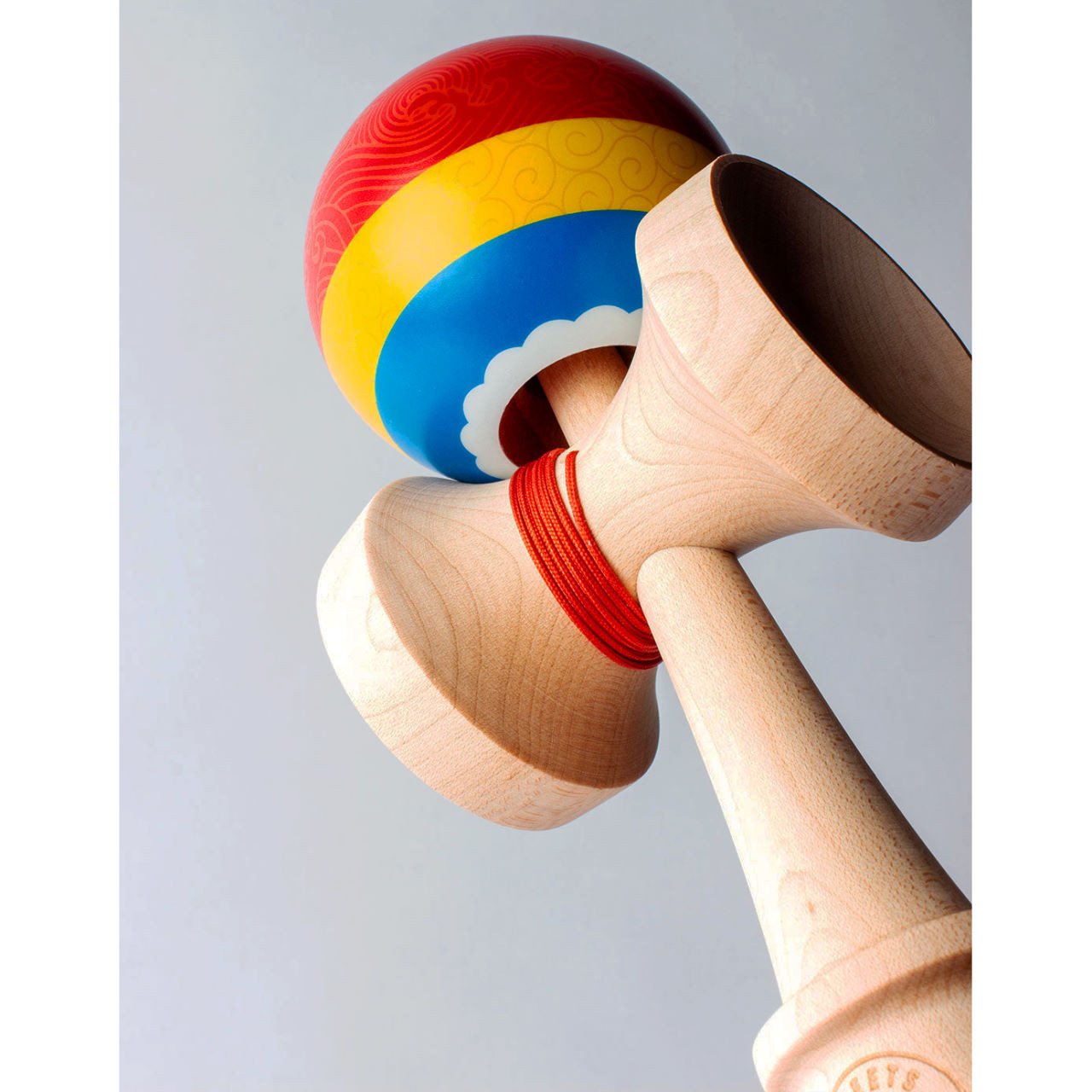 Sweets Lab Kendama - V37 - The Captain Sticky Clear - MACkite