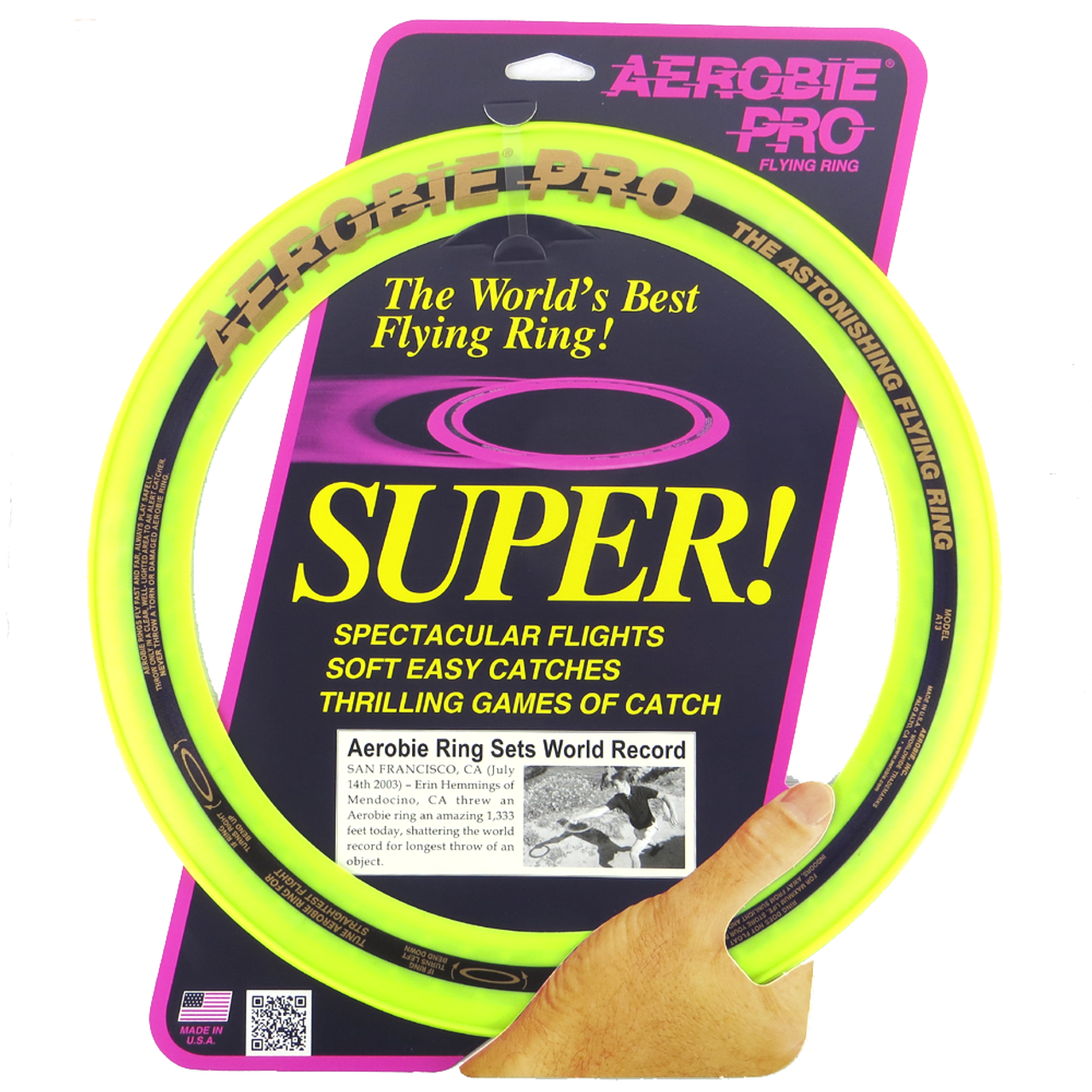 Stralend cocaïne dump Aerobie Pro Flying Ring