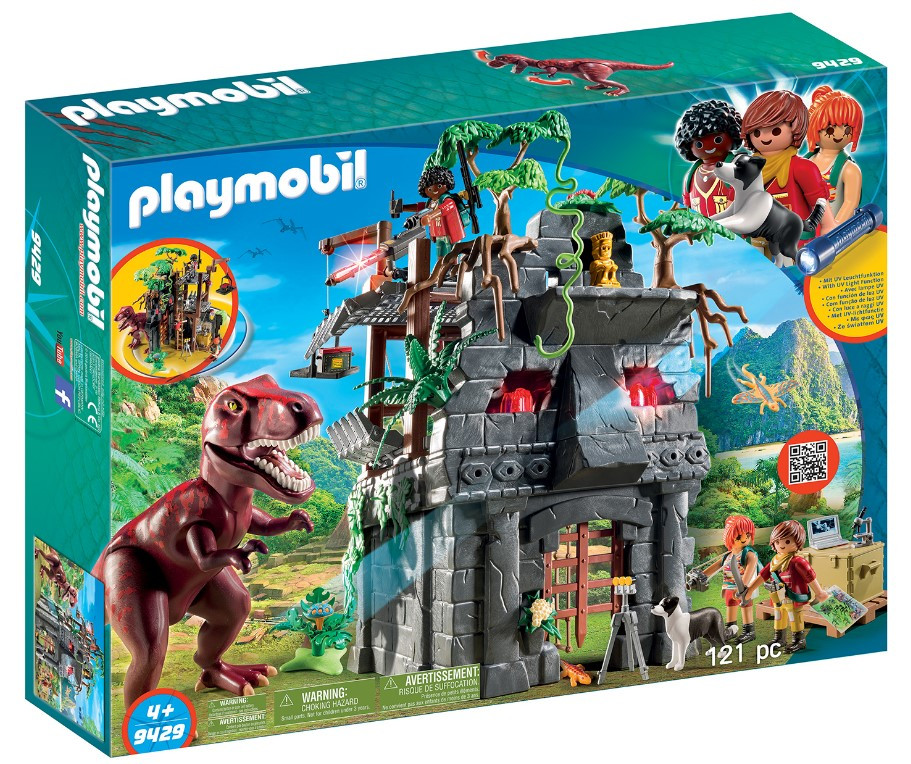 Playmobil Hidden Temple w/ T-Rex MACkite