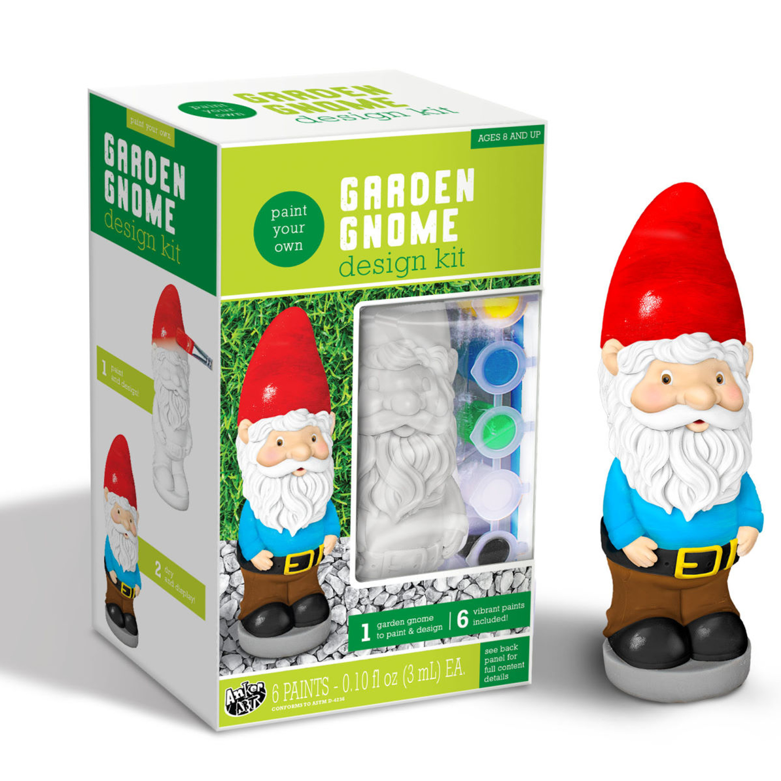 Paint Your Own Garden Gnome Design Kit MACkite