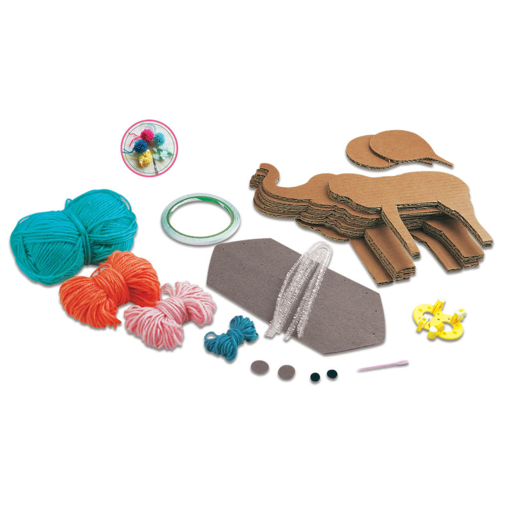DIY Yarn Art Kit Elephant MACkite
