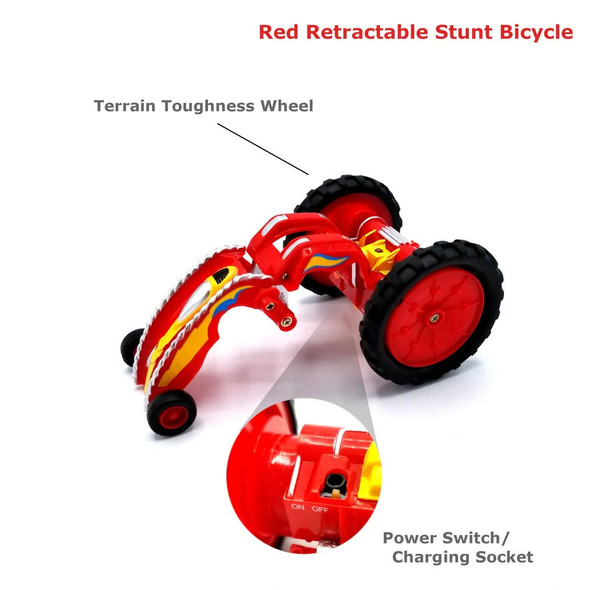 Hyper Runner Stunt RC Car - Red Hyper Runner Stunt RC Car - Red