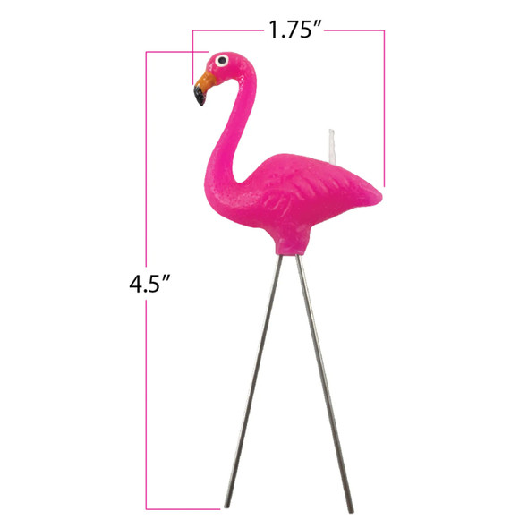 Birthday Candles - Flamingo Birthday Candles - Flamingo