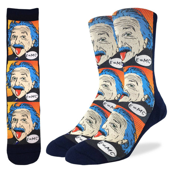 Einstein Pop Art Active Fit Socks