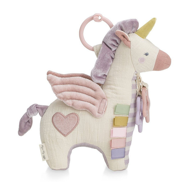 Link and Love Activity Plush with Teether - Pegasus Link and Love Activity Plush with Teether - Pegasus