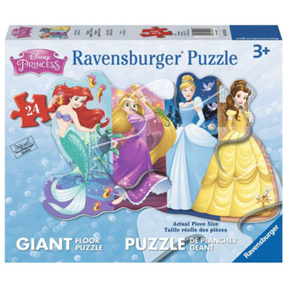 Disney Pretty Princesses 24pc Shaped Giant Floor Puzzle