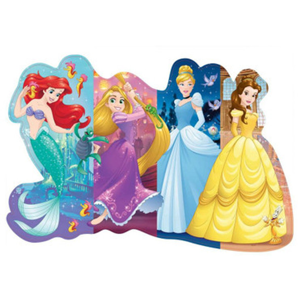 Disney Pretty Princesses 24pc Shaped Giant Floor Puzzle