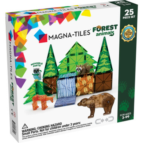 Magna-Tiles Forest Animals - 25pc Set