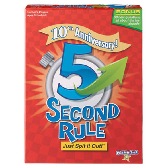 5 Second Rule - 10th Anniversary