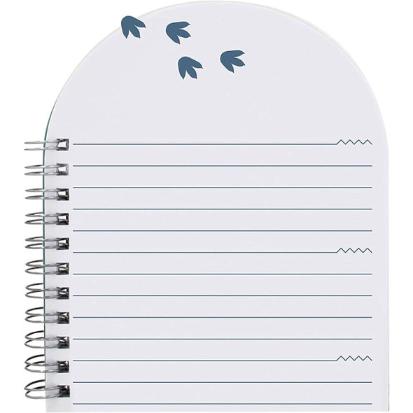 Yoobi Paper Set Mini Spiral Puffy Assorted Notebook, 4-pack