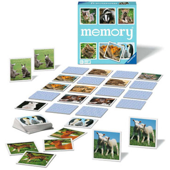 Memory Game - Baby Animals