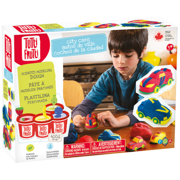 Scented Modeling Dough - City Cars Kit
