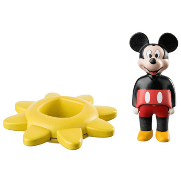 Playmobil 1-2-3 Disney - Mickey's Spinning Sun with Rattle