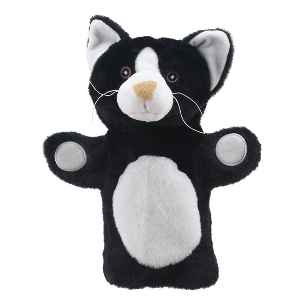 ECO Puppet Buddy - Black and White Cat