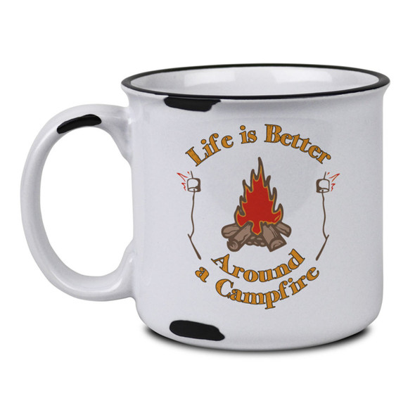 Life Is Better Around a Campfire Mug