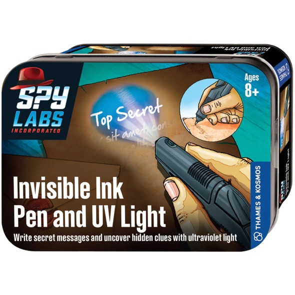 Spy Labs Invisible Ink Pen and UV Light Spy Labs Invisible Ink Pen and UV Light