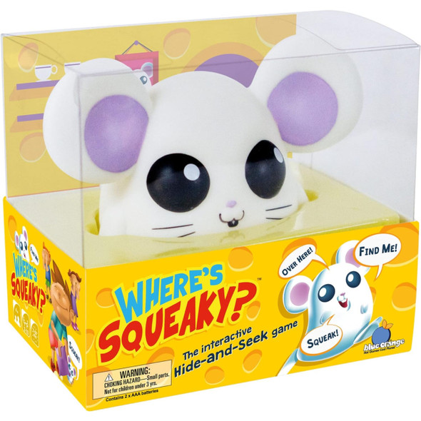 Where's Squeaky? Hide and Squeak game
