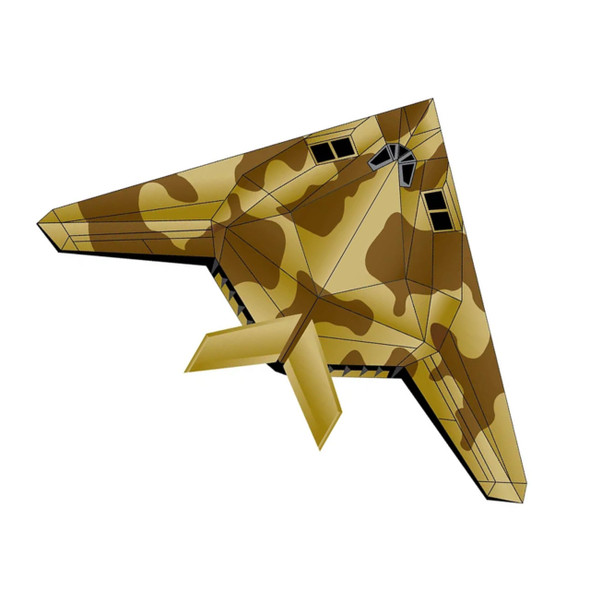 SkyMax Nylon Kite - Camo Stealth Jet