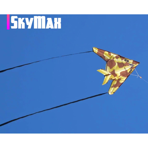 SkyMax Nylon Kite - Camo Stealth Jet