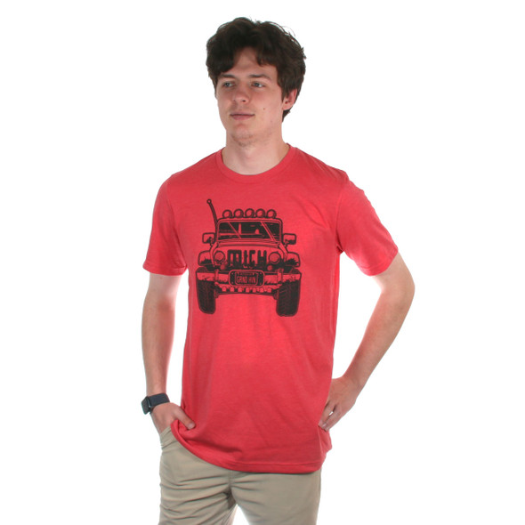 JeepFest Tee - Heather Red
