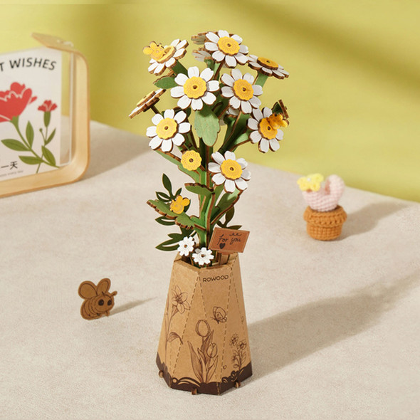 Chamomile Wooden 3D Puzzle