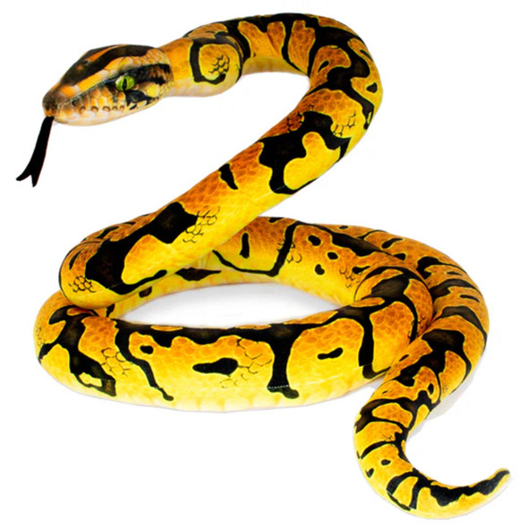 Yellow Python Plush - 118in