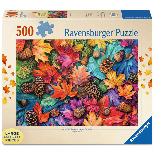Autumn Riches 500pc Large Format Puzzle Autumn Riches 500pc Large Format Puzzle