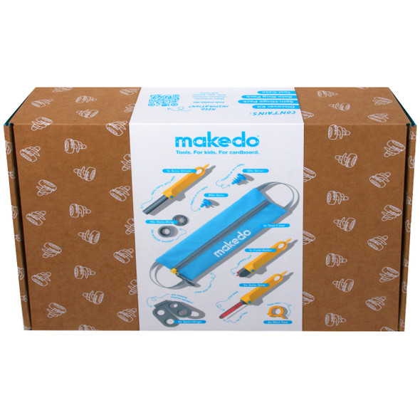 Makedo Holiday Bundle Cardboard Construction Kit - 149pc