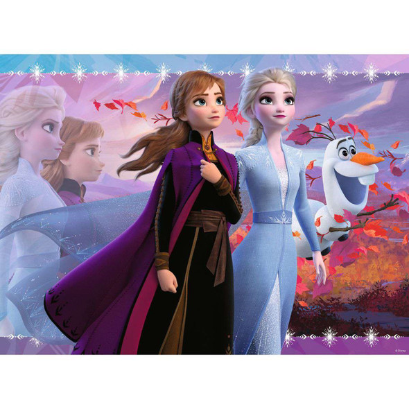 Frozen II Strong Sisters 100pc XXL Puzzle with Glitter