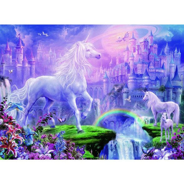 Unicorn Kingdom 100pc XXL Glitter Puzzle