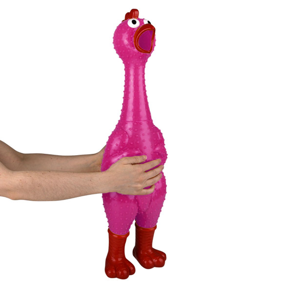 24in Giant Screaming Chicken - Purple