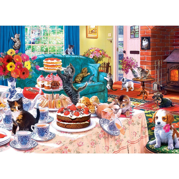 Tea Time Terrors 500pc Puzzle