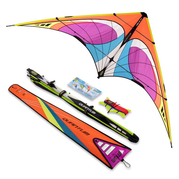 Quantum 2.0 Stunt Kite - Lava