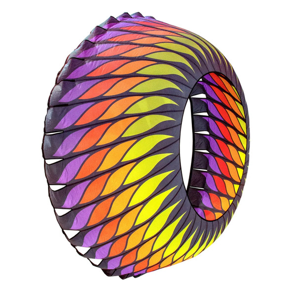 6.5ft Brasington Spinning Bol - Red/Orange