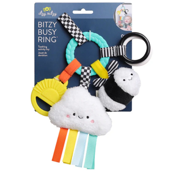 Bitzy Busy Teething Ring