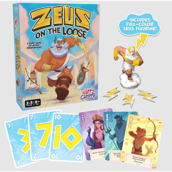 Zeus On The Loose Card Game