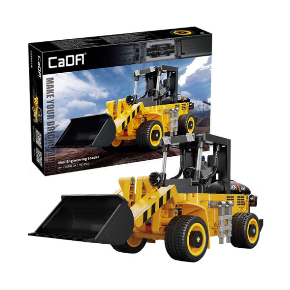 CaDA Building Bricks: Front Loader - 403pcs
