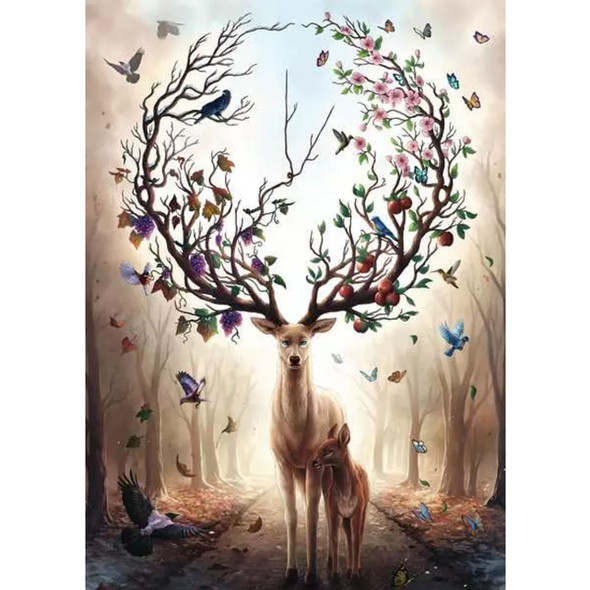 Fantasy Deer 1000pc Puzzle