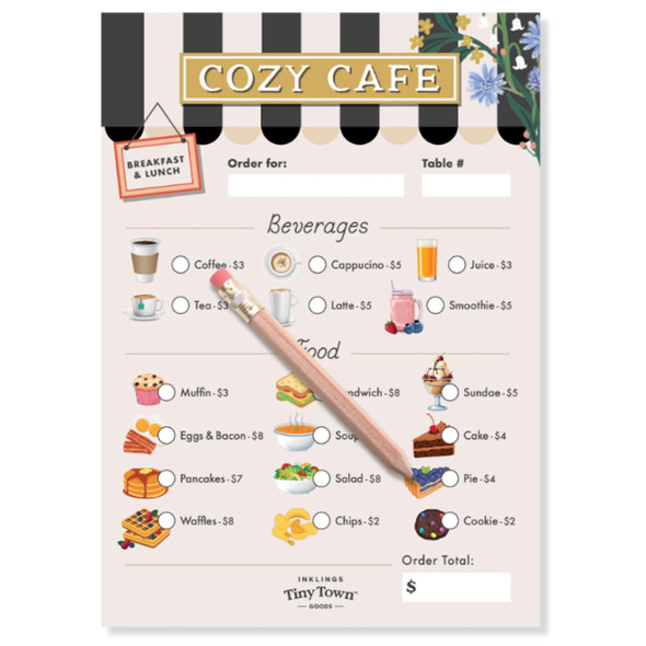 Cozy Cafe Play Notepad