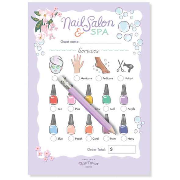 Nail Salon and Spa Notepad