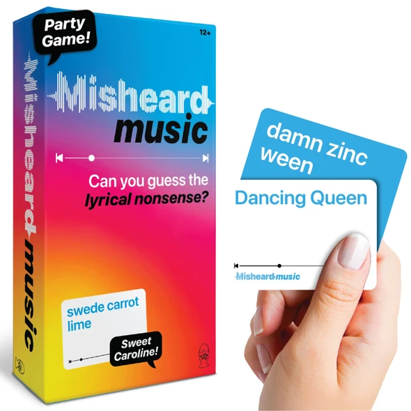 Misheard Music - Party Card Game